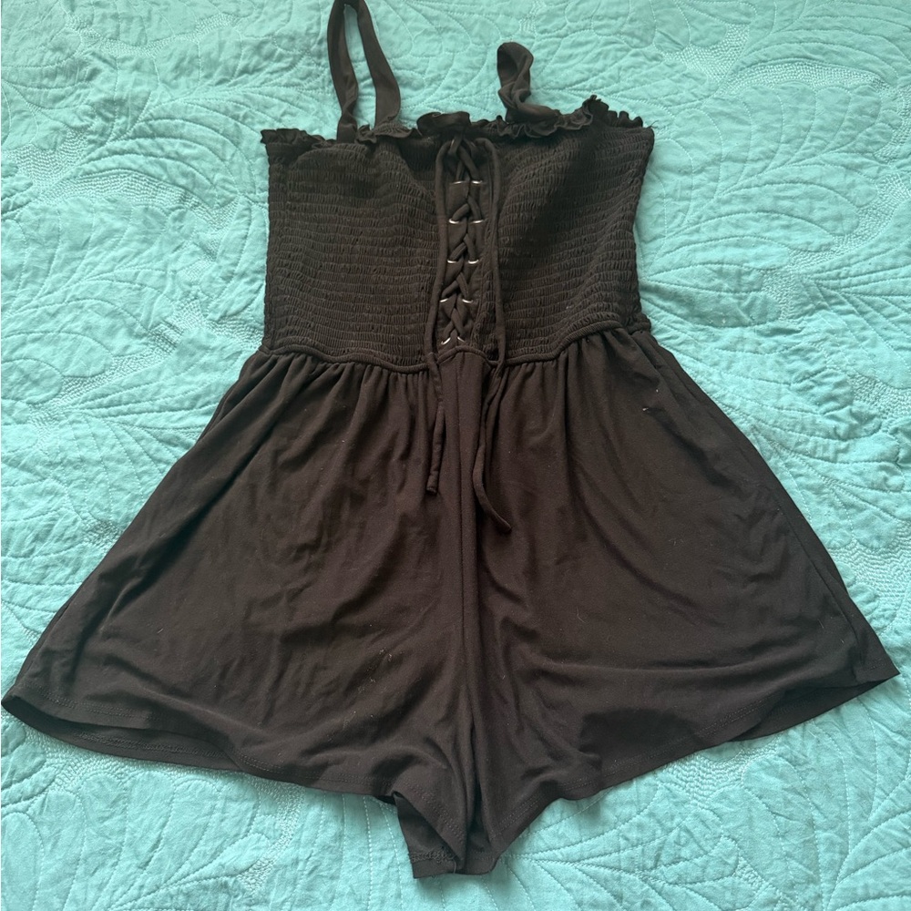 Black One Piece Romper